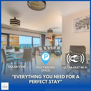  Apartment Sunscape Rocha Prime - Oceanview - Wifi - Parking Portugal